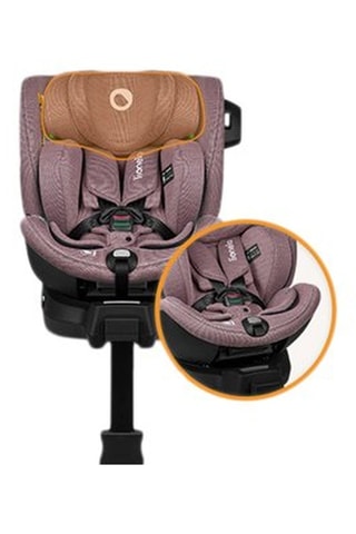 Siège auto évolutif Harmony ISize - De la naissance à 10 ans - Jusqu'à 36 kg - Rose