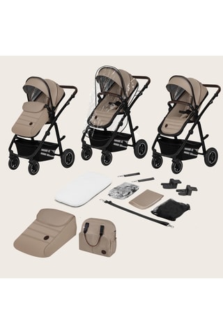 Silla de paseo trío Amber - Hasta 22 kg - Beige