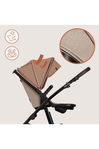 Silla de paseo trío Amber - Hasta 22 kg - Beige