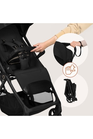 Silla de paseo Tansi - Hasta 22 kg - Negro