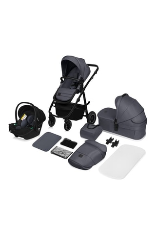 Silla de paseo trío + accesorios Amber Plus - Gris