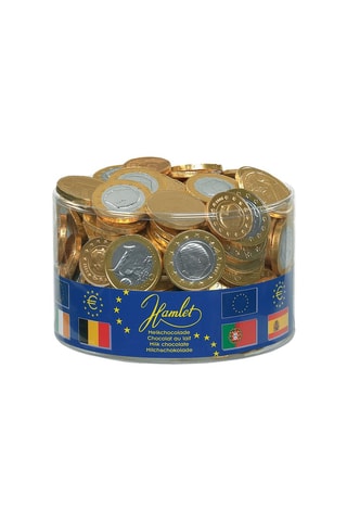 Pièces d'euros en chocolat au lait - 1 kg