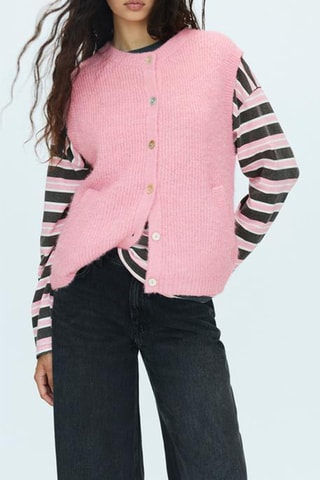Gilet sans manches - Rose