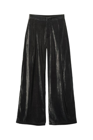 Pantalon en velours - Gris foncé