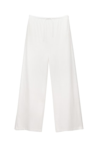 Pantalon wide legs - Blanc