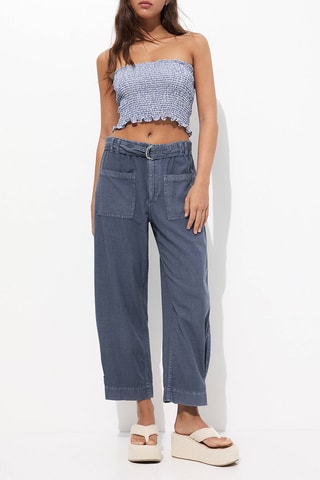 Pantalon 7/8 - Bleu marine