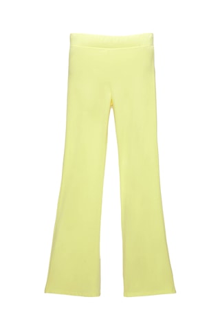 Pantalon flare - Jaune
