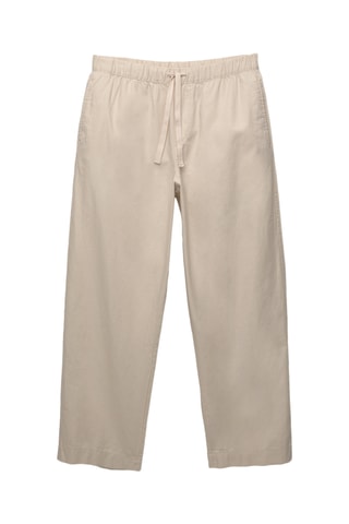Pantalon en lin - Beige