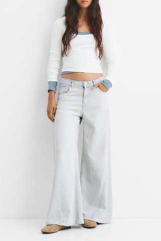 Jean wide legs - Bleu clair
