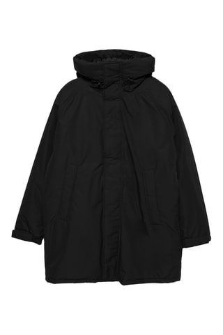 Parka à capuche - Noir