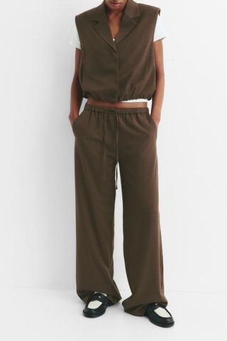 Veste sans manches - Marron
