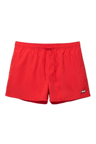 Short de bain - Rouge