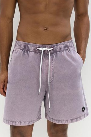 Short de bain - Mauve