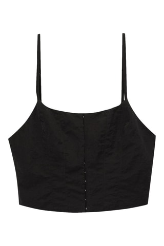 Crop top - Noir
