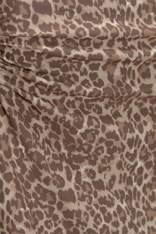 Top bustier - Marron