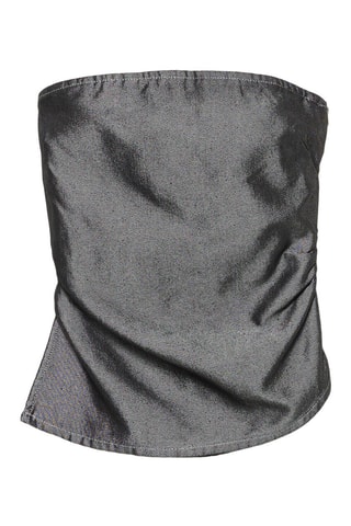 Top bustier - Gris foncé