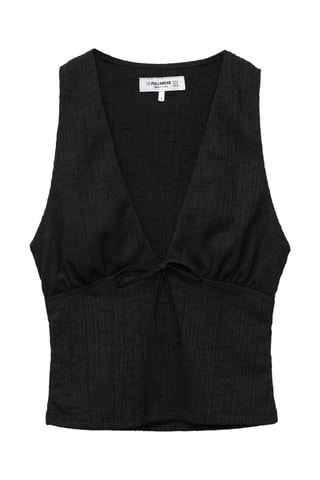 Crop top - Noir
