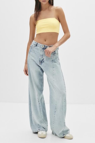 Crop top - Jaune