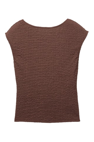 Crop top - Marron