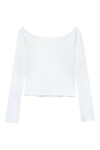 Crop top - Blanc