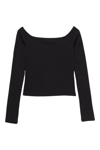 Crop top - Noir