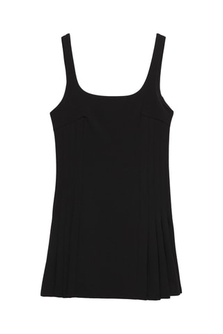 Robe plissée - Noir