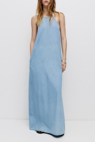 Robe longue - Bleu clair