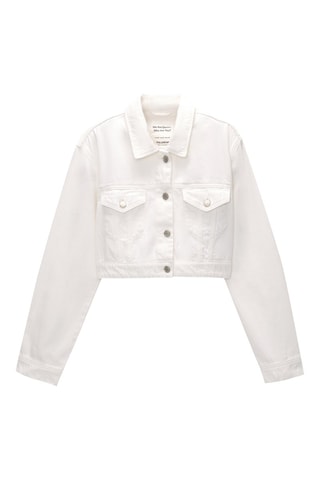 Veste en jean - Blanc