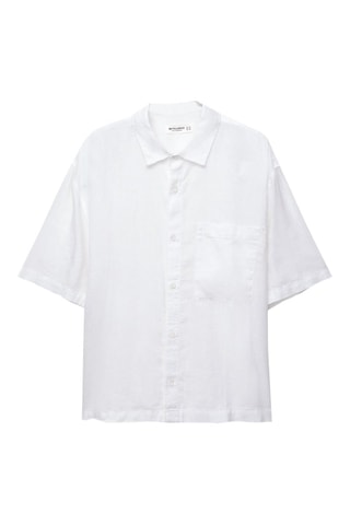 Chemise en lin - Blanc