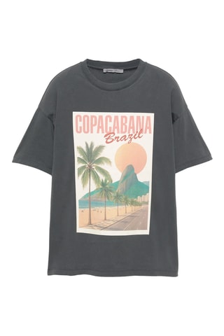 T-shirt - Zwart