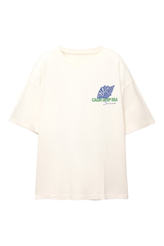T-shirt - Beige clair