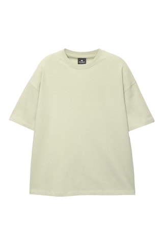 T-shirt ample - Vert olive