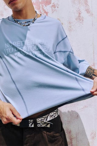 T-shirt - Bleu clair