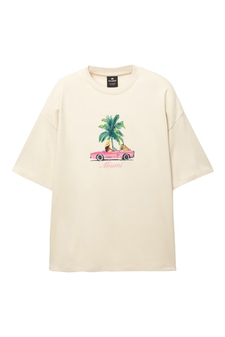 T-shirt - Beige clair