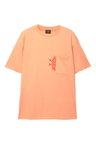 T-shirt relaxed - Orange