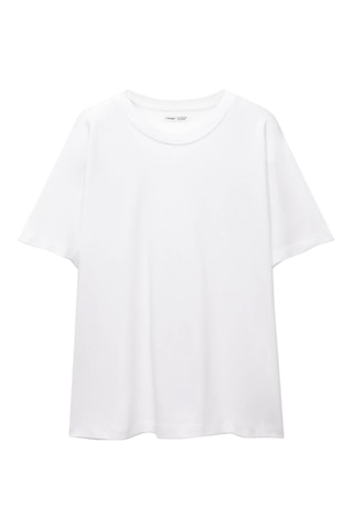 T-shirt oversize - Blanc
