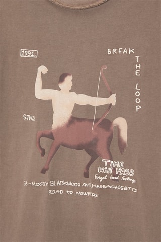 T-shirt - Marron