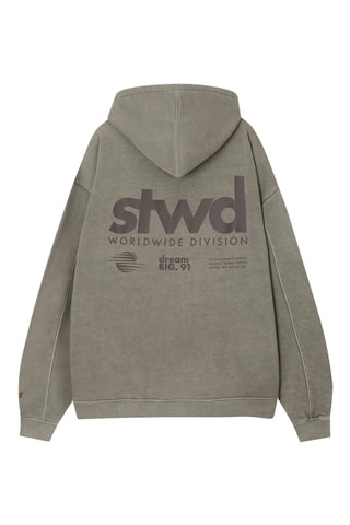 Sweat à capuche - Anthracite chiné