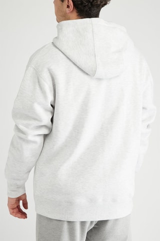 Sweat à capuche - Gris clair chiné