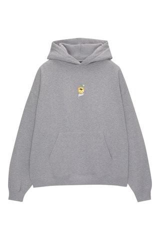 Sweat à capuche - Gris chiné