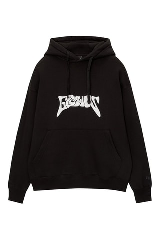 Sweat à capuche - Noir et blanc