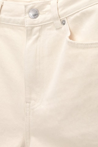 Short mom en jean - Ecru