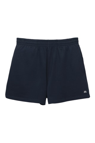 Short taille haute - Bleu marine