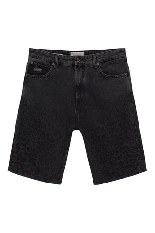 Bermuda en jean - Noir