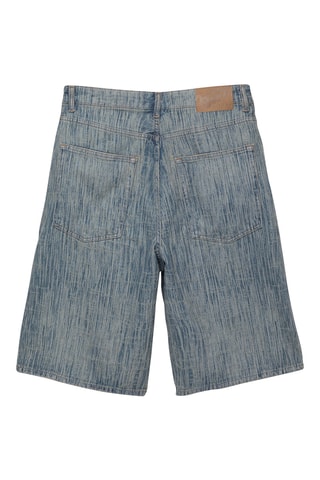 Bermuda en jean - Bleu
