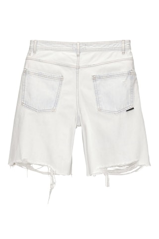 Bermuda en jean - Blanc