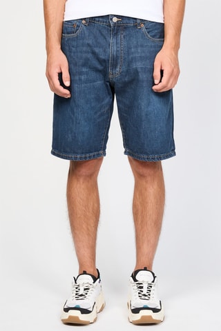 Bermuda en jean - Bleu marine