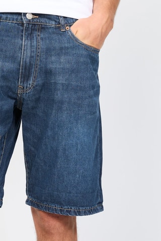 Bermuda en jean - Bleu marine