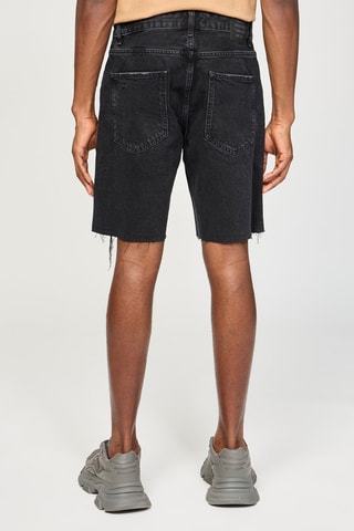 Bermuda en jean - Noir