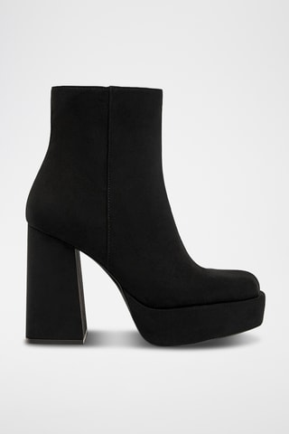 Bottines à talons - Noir